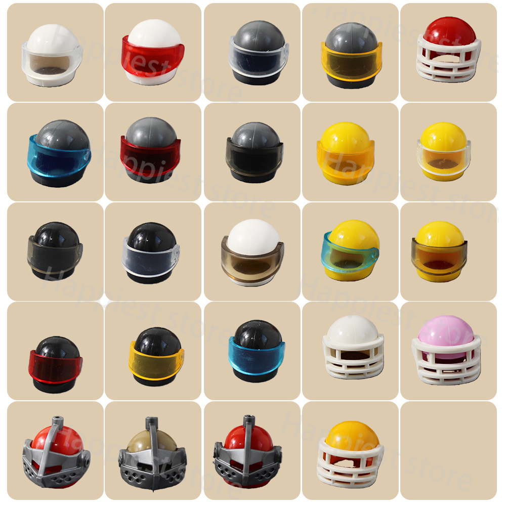 Kids Face Mask - オートバイヘルメット野球帽ビルディングブリックフェンシングマスク互換アクセサリーブロックおもちゃ子供ギフト